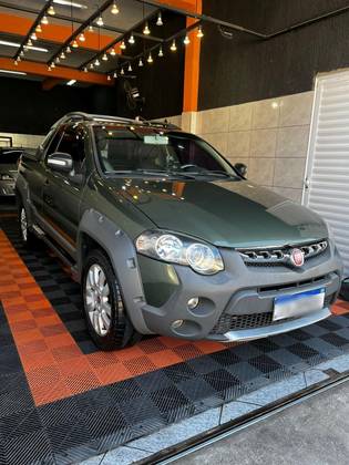 FIAT STRADA 1.8 MPI ADVENTURE CE 16V FLEX 2P MANUAL FIAT STRADA 1.8 MPI ADVENTURE CE 16V FLEX 2P MANUAL